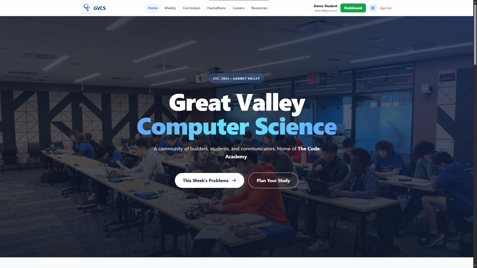 GVCS Educational Platform